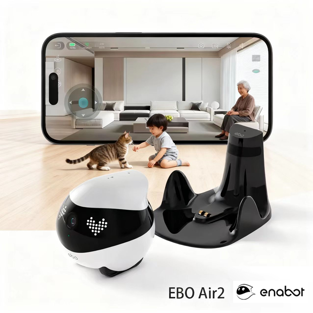 에나봇 EBO AIR 2 동반 로봇 2K 홈 보안 애완 - Home Security Robot 리뷰 및 가격