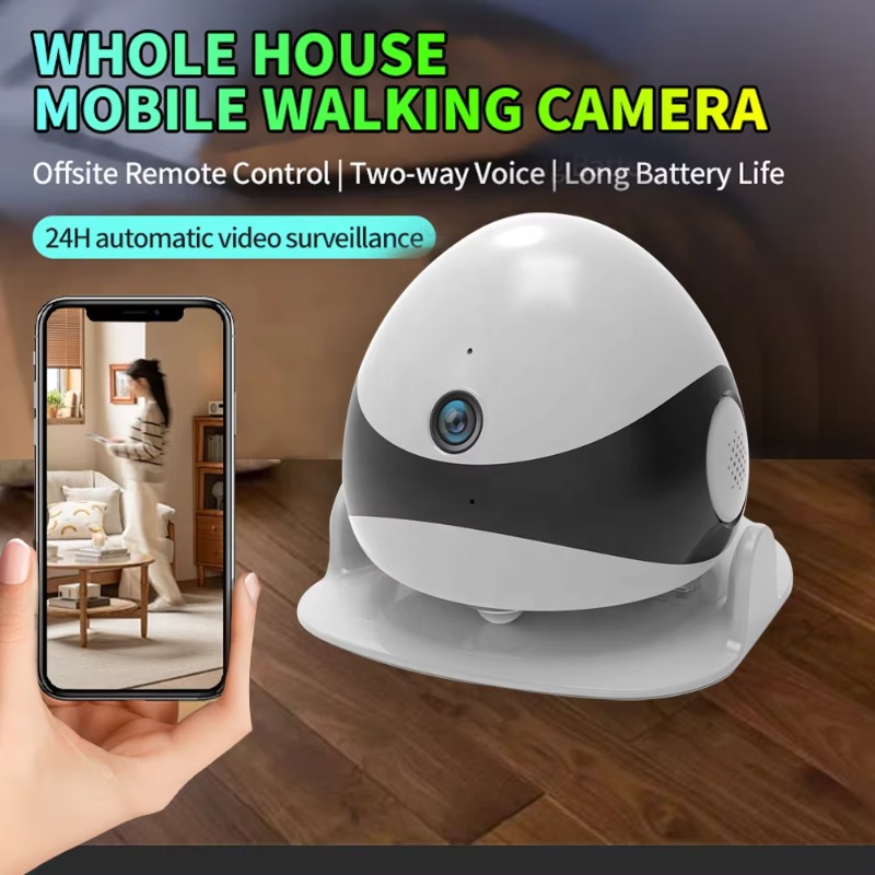 무선 2K HD 모바일 반려동물 로봇 카메라 AI 자동 - Home Security Robot 리뷰 및 가격