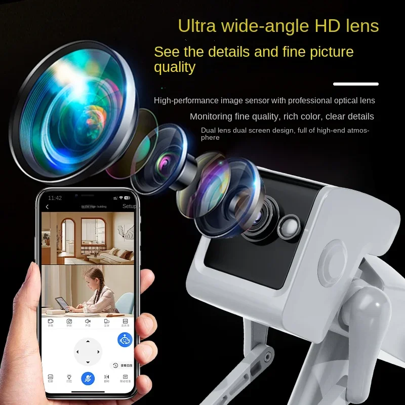 IP 카메라 무선 홈 보안 로봇 카메라, 양방향 오디오 - Home Security Robot 리뷰 및 가격