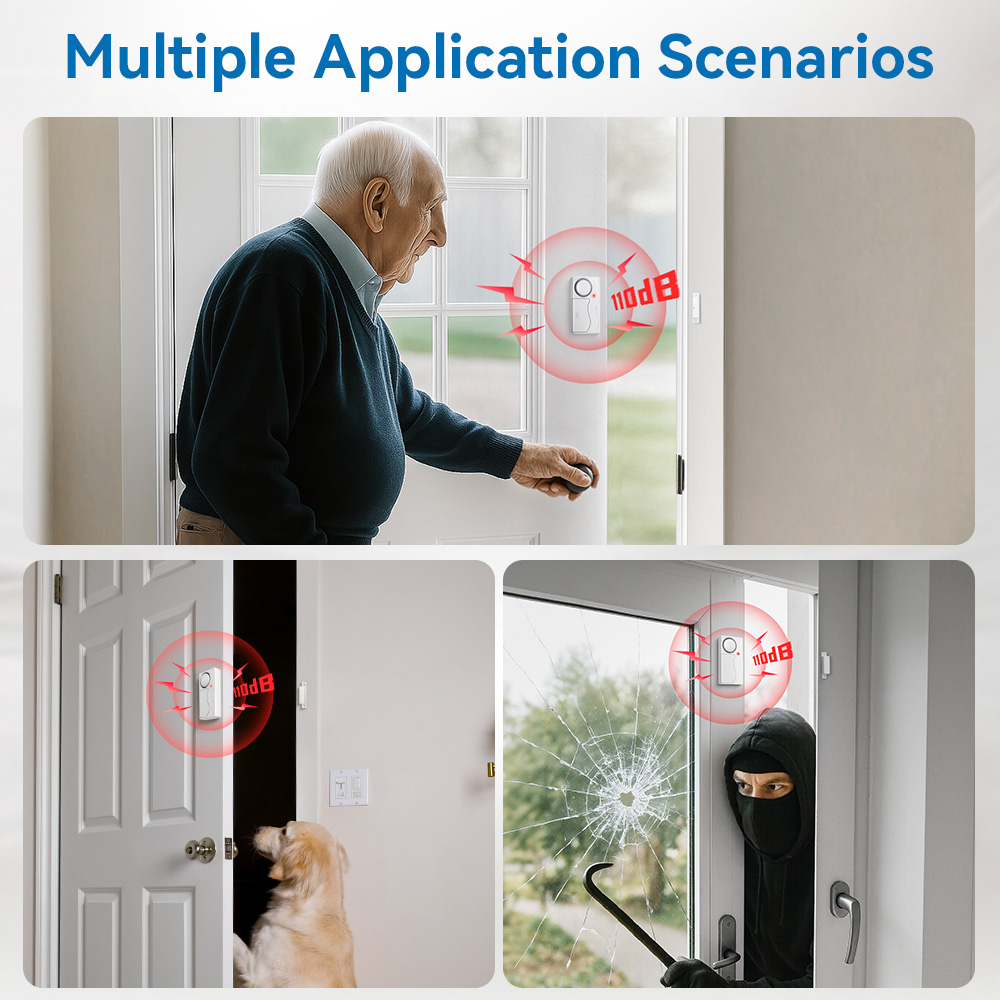 무선 리모컨 작동식 도어 알람, 도난 방지 기능이 있는 - Sim Gsm Alarm 리뷰 및 가격